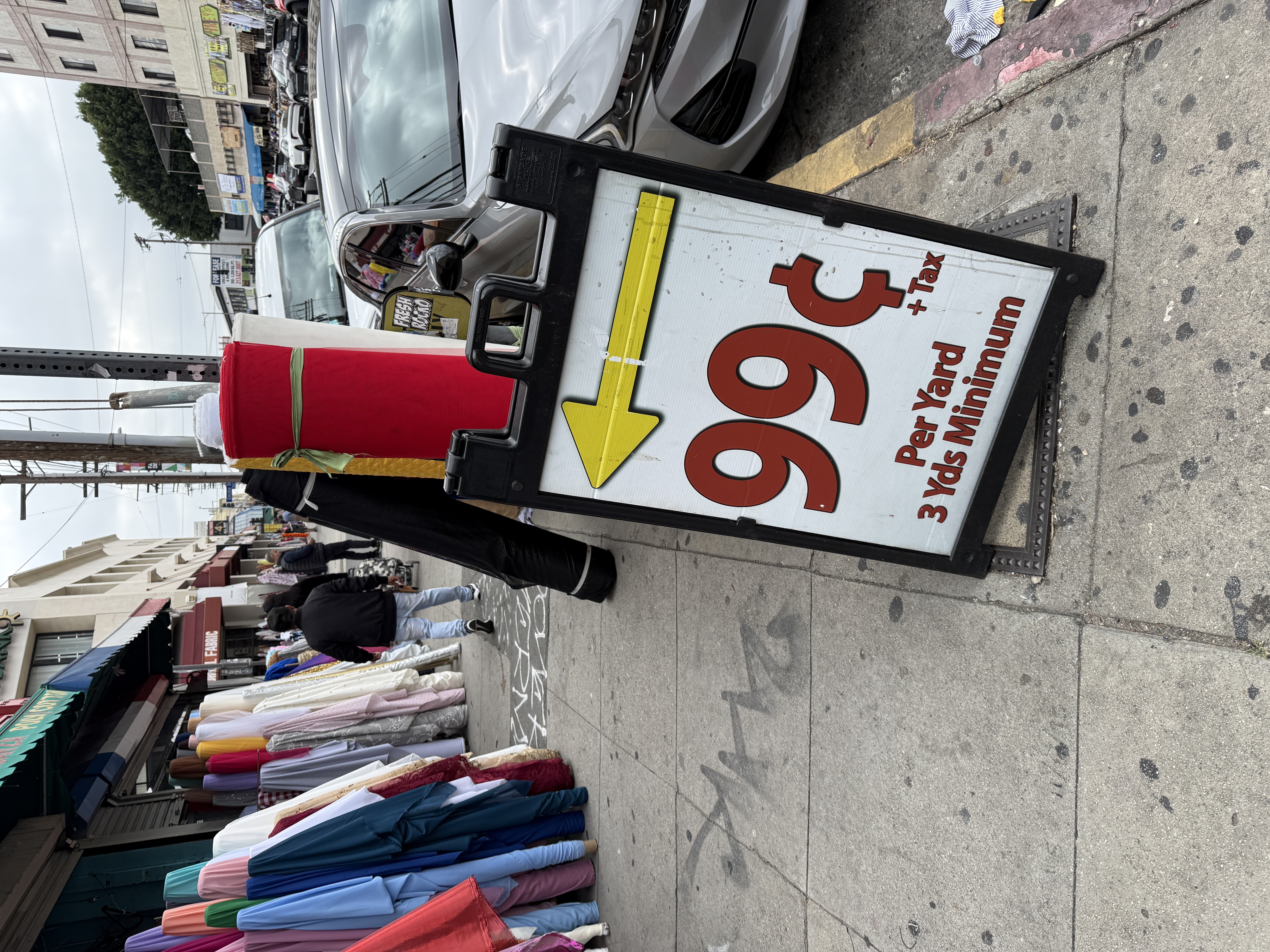 even cheaper fabric!