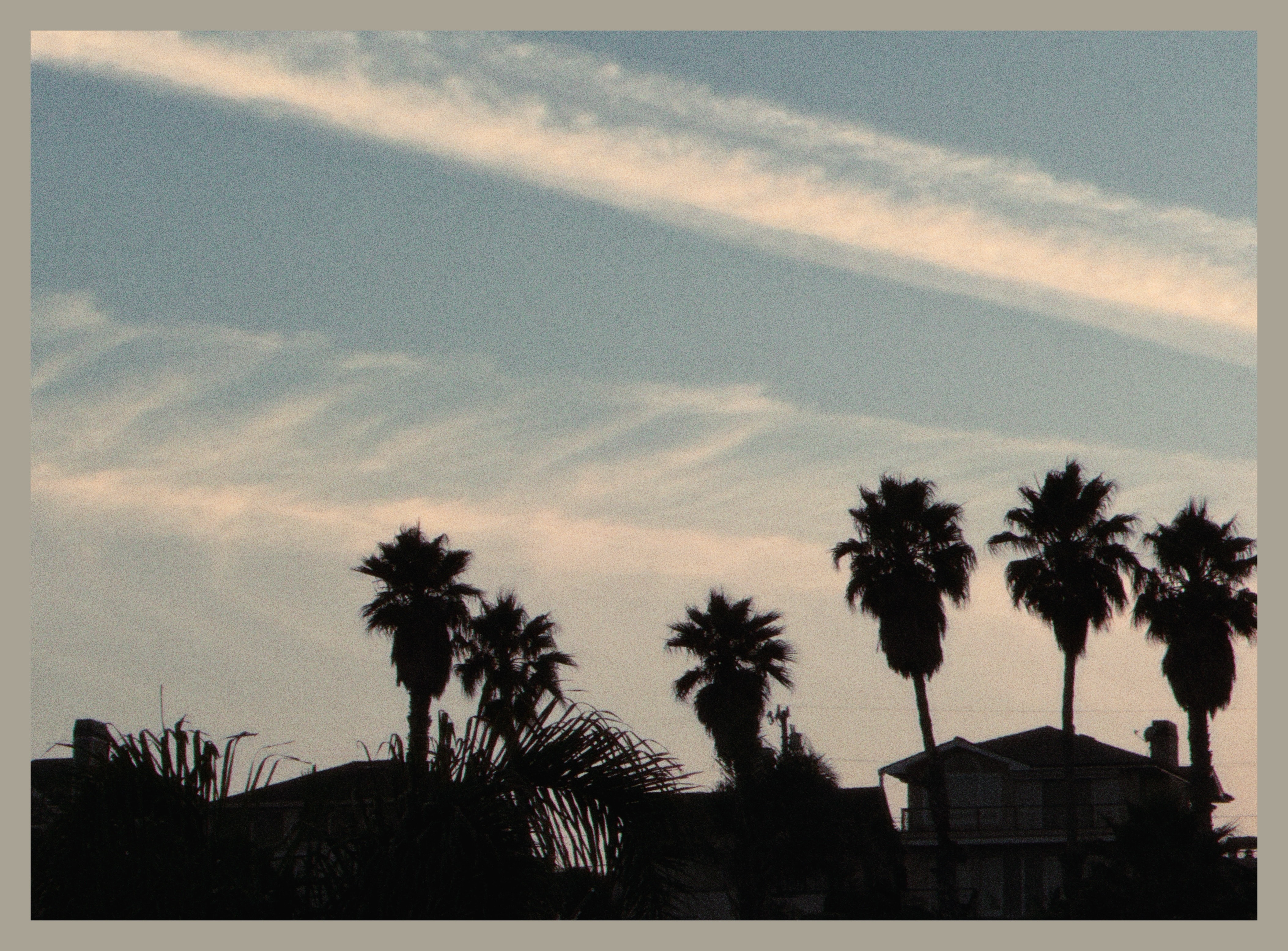 twilight skyline