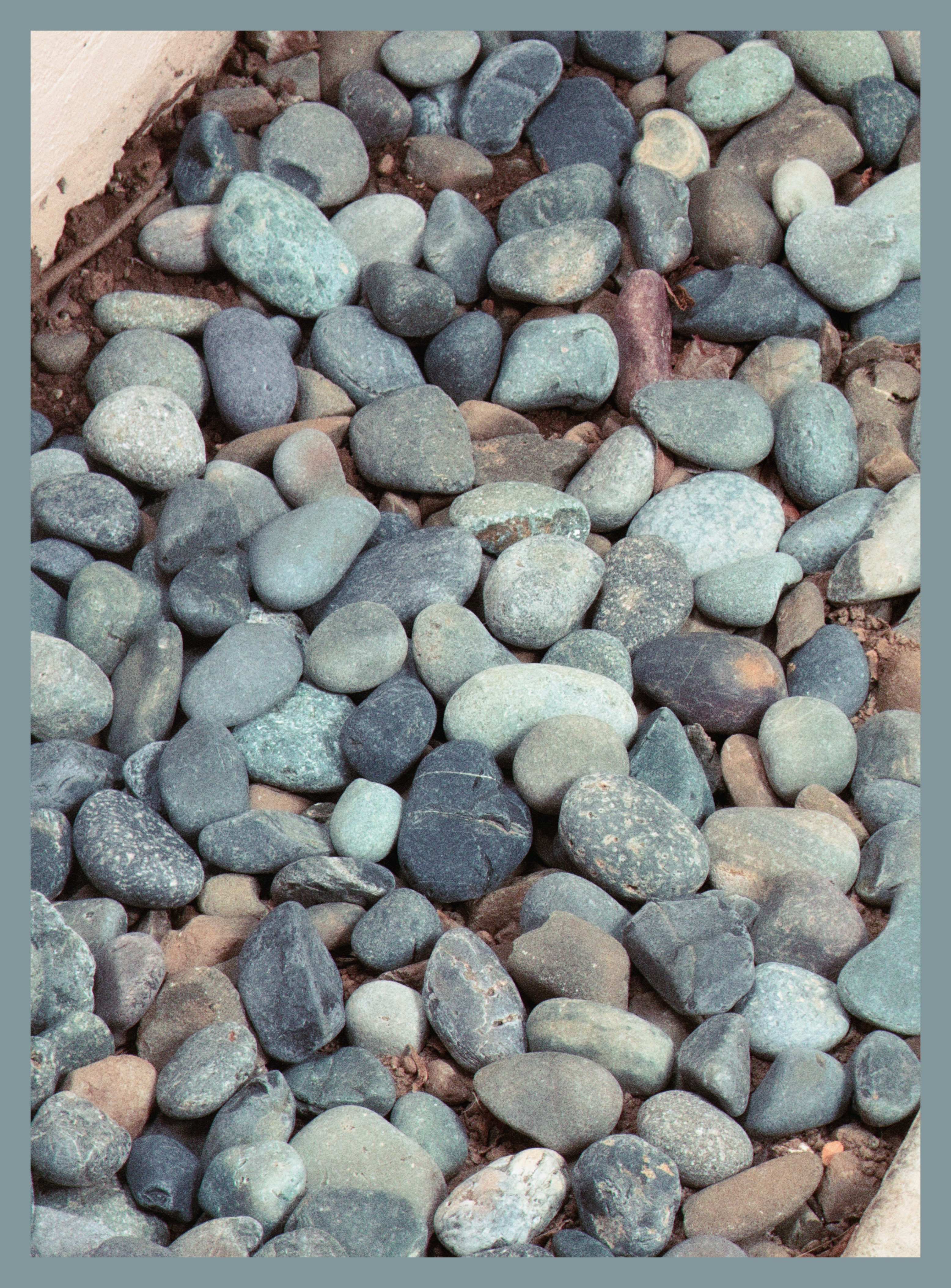 Mexican beach rocks