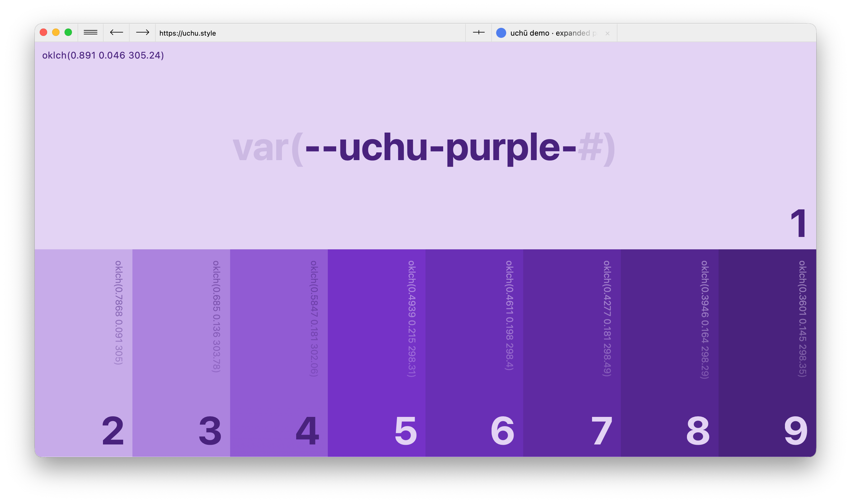 purple palette