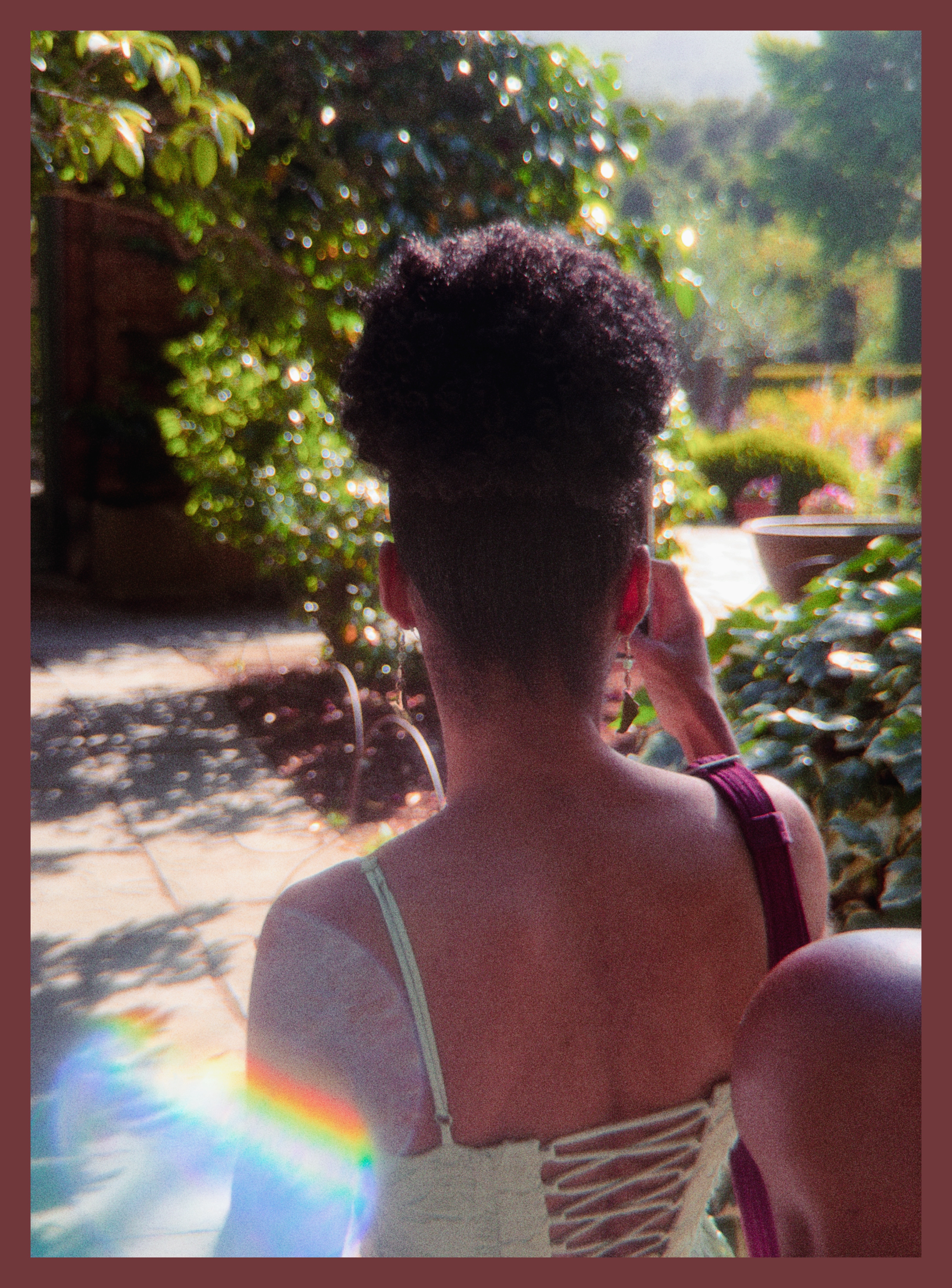 Lakeisha snapping a photo